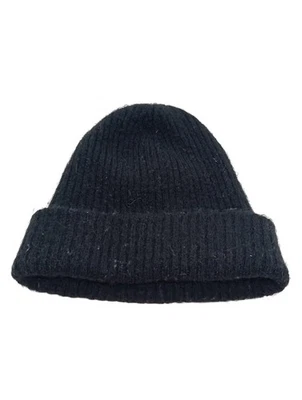 SELECTED FEMME Sombrero de punto Mujeres Gorra negro look casual - Imagen 1 de 4