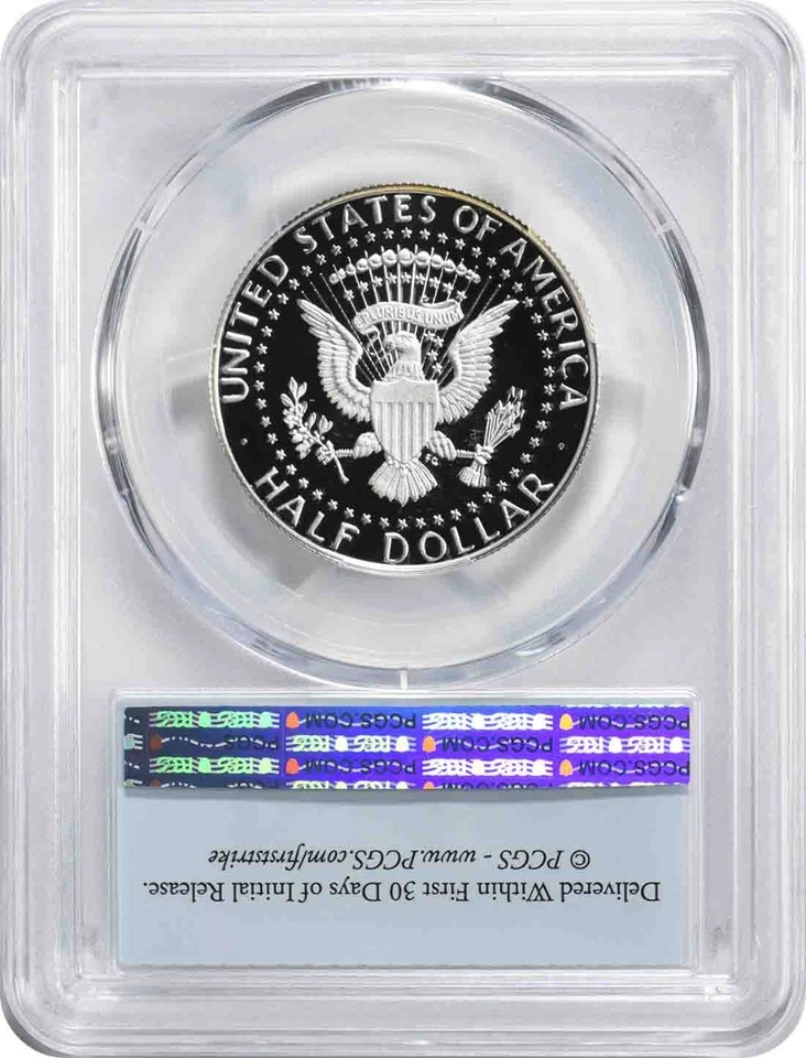 2025-S Kennedy Silver Half Dollar PR70DCAM First Strike PCGS - Image 2 of 2