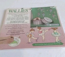 Vintage Daisy Kingdom 12958 Wallies Ballerina Wallpaper Cutouts  Removable 