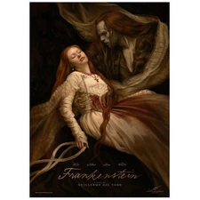 Guillermo Del Toro Frankenstein 2025 Movie Poster