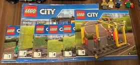 LEGO City Cargo Train 60052 In 2014 Used Retired Complete W/Manuals
