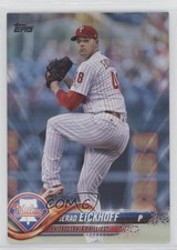 2018 Topps Father's Day Blue 17/50 Jerad Eickhoff #621 8t7