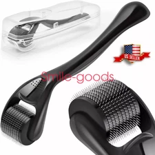 Beard Roller Derma System Titanium Needles for Facial, Body & Hair Growth USA