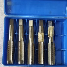 Precision 5/8-11 UNC Metalworking Left Hand Tap Set Thread Cutting Tool