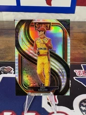 2025 Panini Select - Trackside Joey Logano, Joey Logano Silver Nascar Logo
