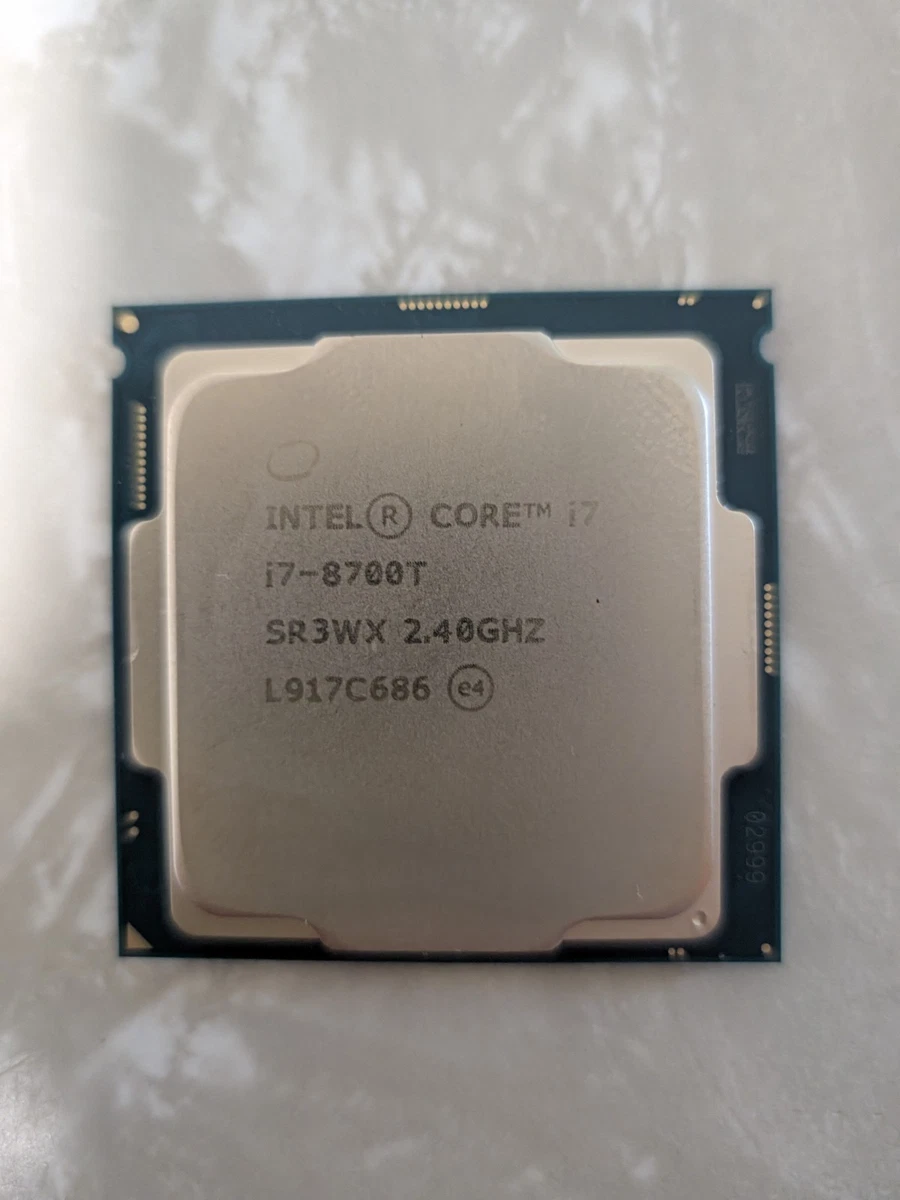 25+ Intel Core i7-8700 Processor Model Computer Processors LGA