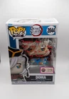 Doma #2044 Signed Funko Pop w/ Quote Stephen Fu JSA Witnessed Demon Slayer