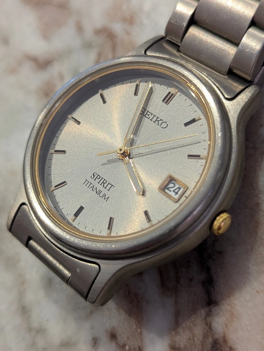 Seiko Titanium Band Sapphire Case Wristwatches for sale | eBay