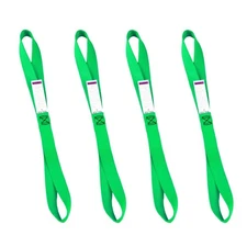 Ancra Tiedowns 18" Soft Touch - Tie Down Extension Neon Green 4-Pack