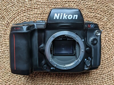 Slr Nikon 35mm Film Cameras Nikon N90 35mm SLR Film Camera Body Only
