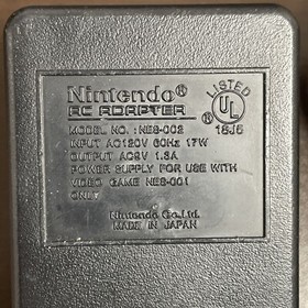 Nintendo NES Power Supply AC Adapter Cord Official Authentic OEM NES-002 Tested