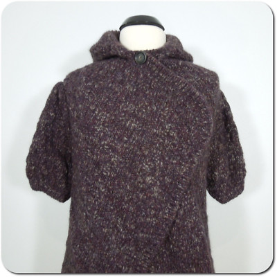 ANN TAYLOR LOFT Cardigan Sweater XS/S SMALL Cross Front Wool Alpaca Blend