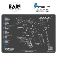 Glock Bench Mat 17 19 20 21 22 23 24 26 27 29 30 31 32 33 34 35 36