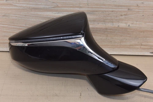 19-24 LEXUS RC RC350 MIRROR ASSEMBLY BLIND SPOT AUTO DIM GENUINE OEM RIGHT BLACK