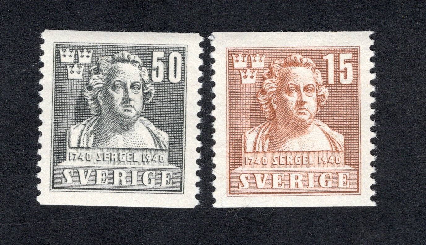 Sweden 1940 stamps Mi#279-80A START10%ONLY MH CV=42$
