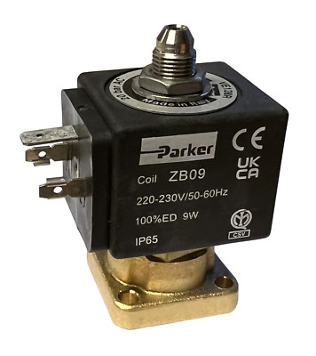 PARKER 3-WEGE MAGNETVENTIL 230V 50/60Hz