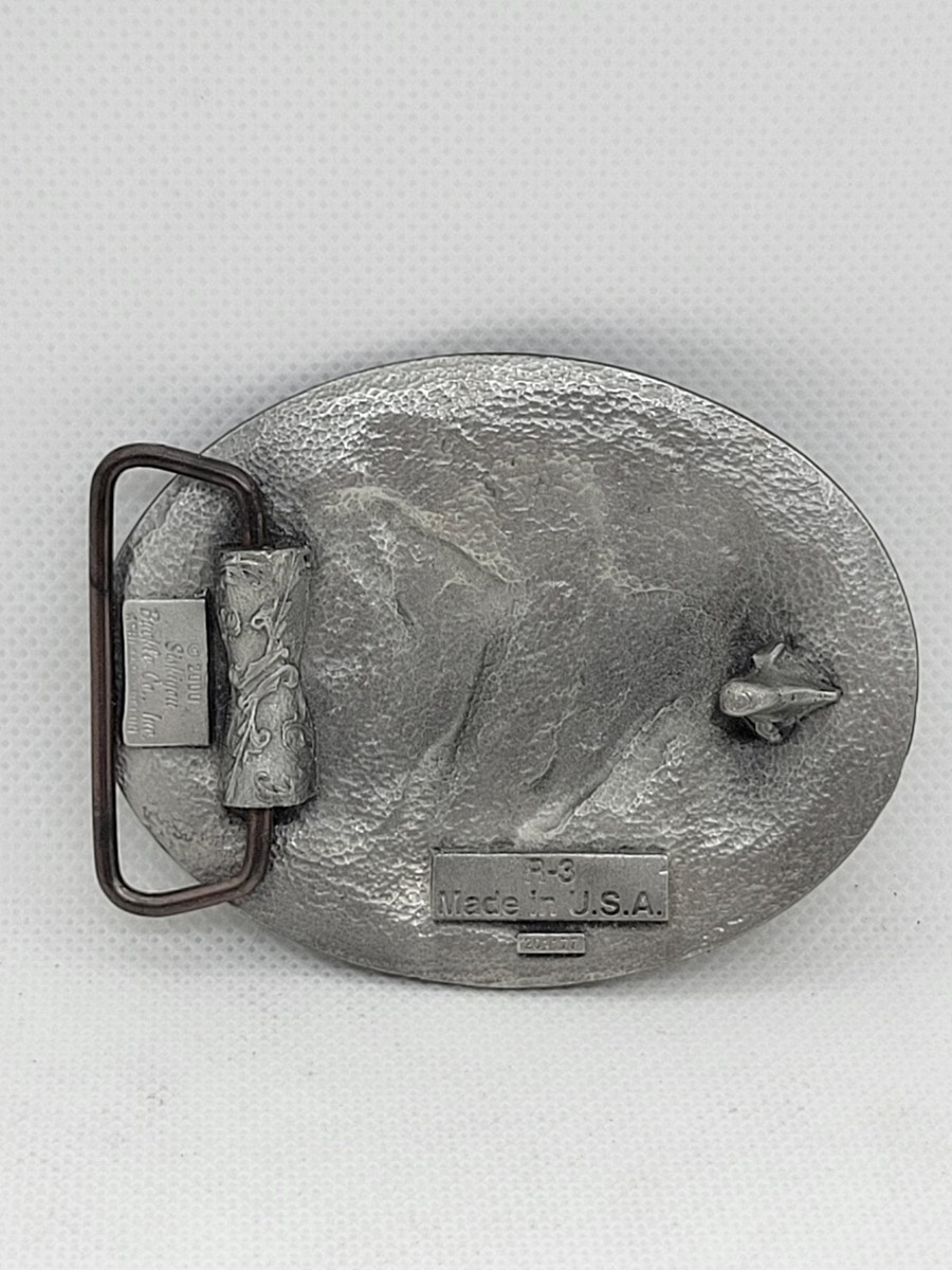 Siskiyou Buckle Company Co. Inc. Horse Belt Buckle Made in Ashland
