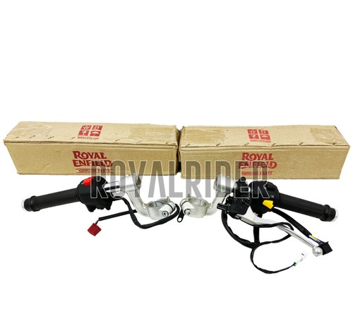 Fits Royal Enfield LH & RH side Handlebar Assy. for CONTINENTAL GT 650 - Picture 2 of 8