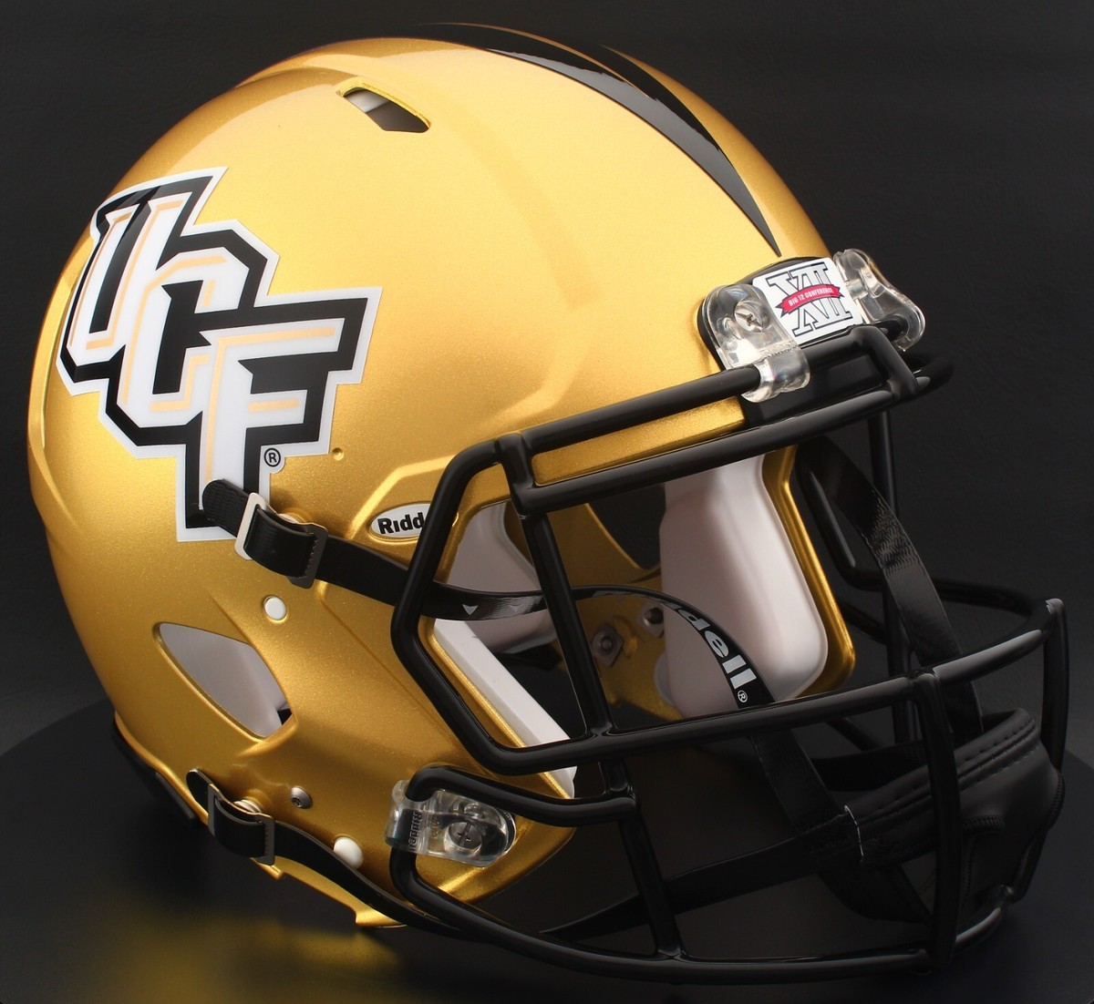 CENTRAL FLORIDA UCF KNIGHTS Riddell Speed Full Size AUTHENTIC Football  Helmet