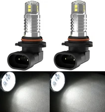 LED 20W 9006 HB4 White 5000K Two Bulbs Fog Light Replacement Upgrade Stock Lamp