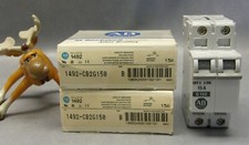 Allen Bradley 1492-CB2G150 Ser B Circuit Breaker 15 A Lot of 2