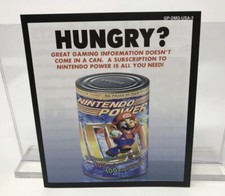 Nintendo Power Promo Insert Hungry GP-DMG-USA-3 Game Boy GB