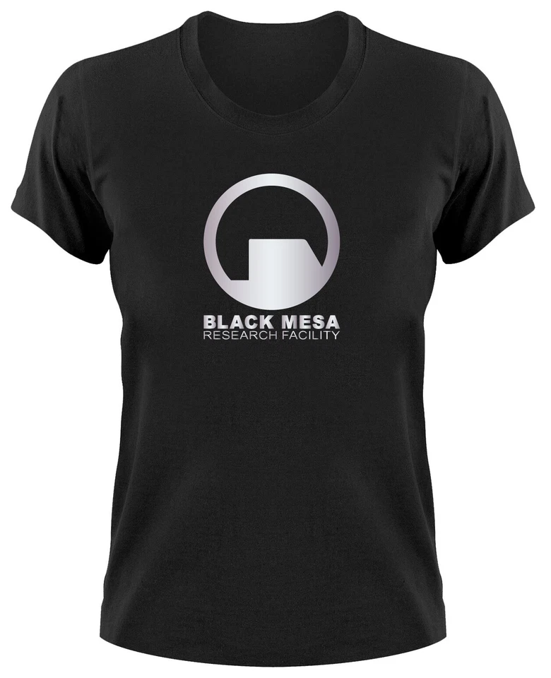 Black Mesa Damen T-Shirt Research Facility HL Logo Fan Fanshirt Zeichen Symbol - Bild 1 von 1