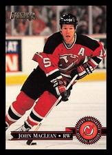 John MacLean #88 1995-96 Donruss New Jersey Devils