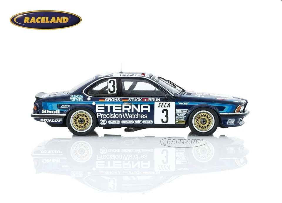 BMW 635 CSi Team Schnitzer Eterna 24H Spa TW-EM 1983 Stuck/Brun/Grohs Spark 1:43 - Bild 4 von 4