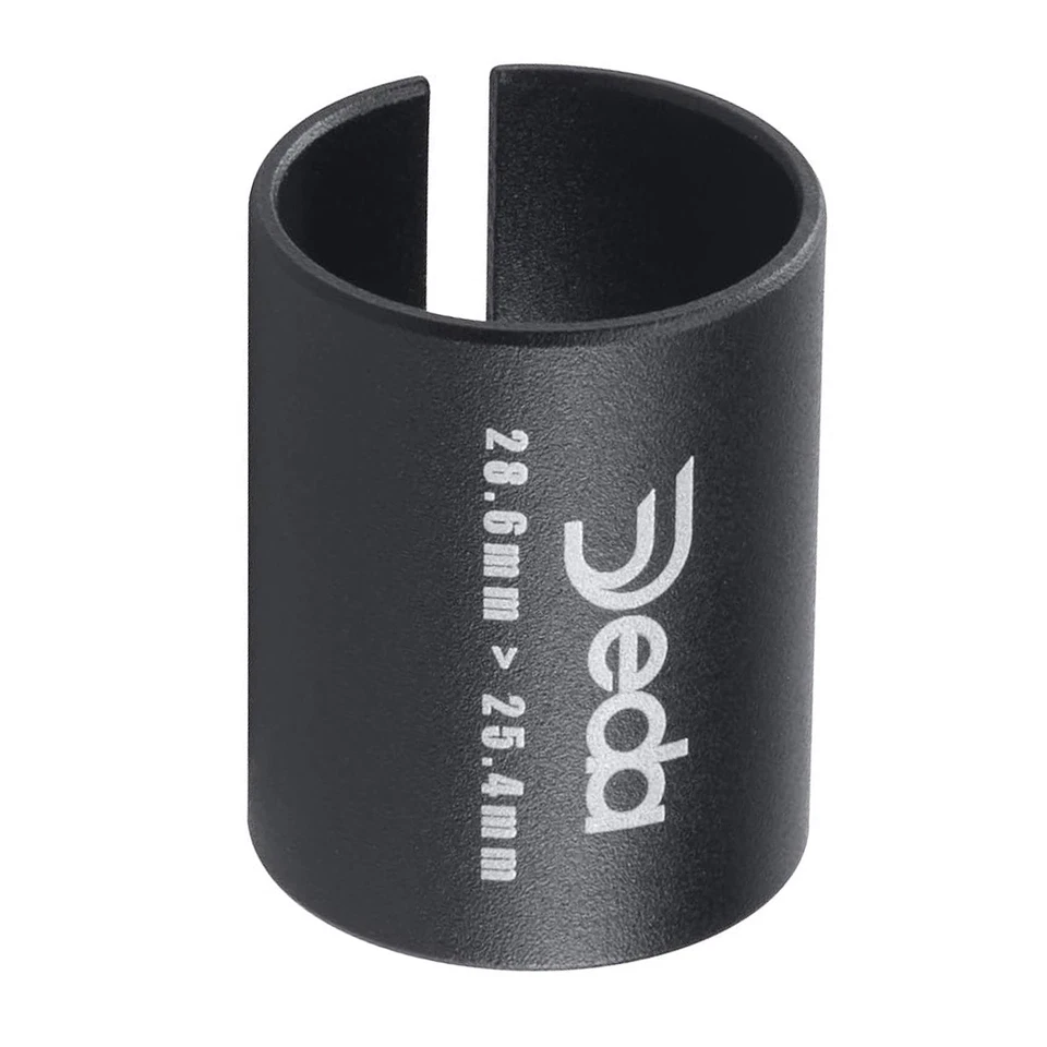 Manguito de vástago 28,6 mm-25,4 mm adaptador de tija de sillín de cuña reductor varilla de sillín de bicicleta Foto 2 de 4