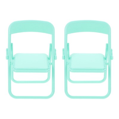 2 Pcs Dollhouse Chair Perfect Accessory Micro Landscape Decor