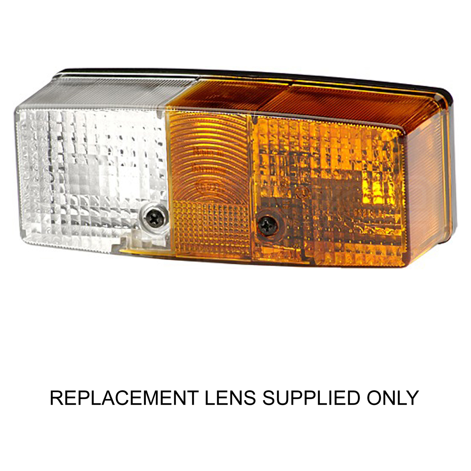 Replacement Lens for 2BE 003 184-051 Amber - Left HELLA 9EL 118 703-001