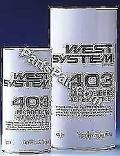 West Systems Epoxy Thickened Microfiber Adhesive Filler 20 Oz Off White 40328