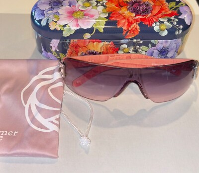 Brighton Maxwell Women's Sunglasses A10841-125 w/ Floral Tin Case