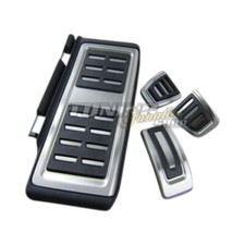 Fußstütze Schwarz Handschaltung Seat Skoda Original Pedale Pedalkappen +