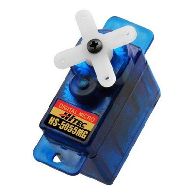 Hitec RCD Inc Digital Feather Servo HS-5055MG Universal HRC35055S Servos