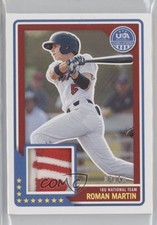 2023 Panini USA Baseball Stars & Stripes Material Gold 2/10 Roman Martin 0bt4
