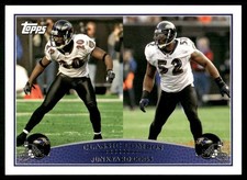 2009 Topps #326 Ed Reed Ray Lewis Baltimore Ravens football card