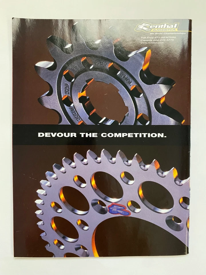 Dirt Bike Magazine February 2002 8 New 4 Strokes 5 Hi Tech Projects - Image 2 of 3