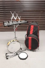 Ludwig Bell Kit with Stands, Piccolo Snare, Practice Pad and Rolling Case #3