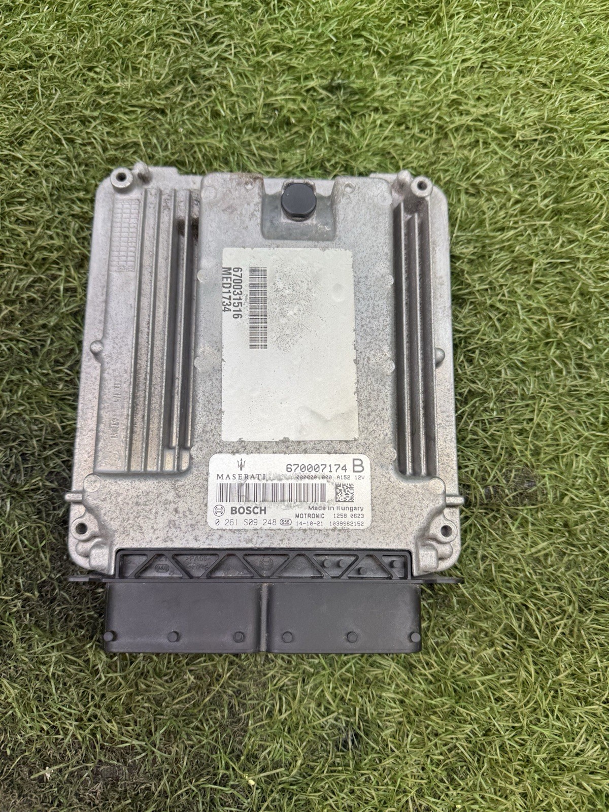 14-17 Maserati Quattroporte M156 3.0L ECU ECM Engine Computer Control Module OEM