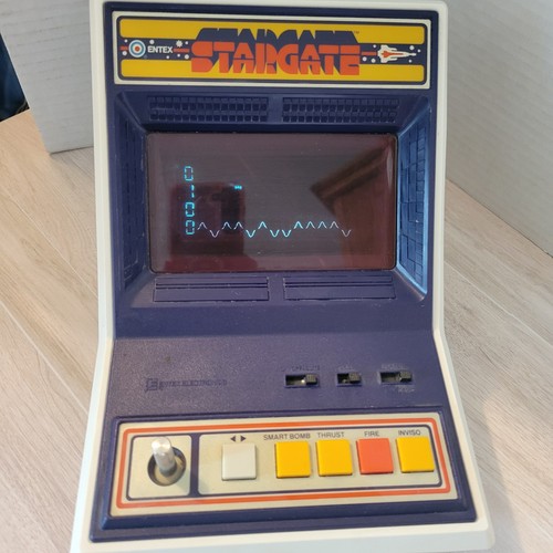 Entex Stargate handheld tabletop video game from 1982. Tested And Works Great!!!
