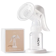 NCVI Manual Breast Pump for Breastfeeding Small Nipple, 20mm Silicone Soft