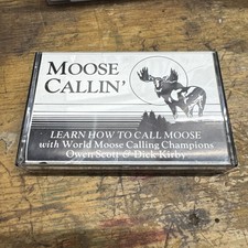 Moose Callin How To Call Moose Cassette Tape Scott Dick Kirby Quaker Boy