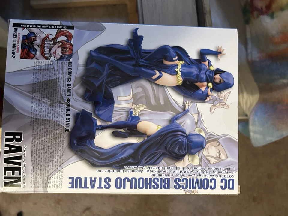 Estatua Kotobukiya DC Comics Raven Bishoujo escala 1:7 2015 1ª edición Foto 3 de 4