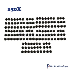 150x Auto Car Plastic Rivets Bumper Fastener Clips Retainer Fender Push Pin Hole