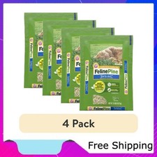  4 pack Feline Pine Original 100 Natural Cat Litter, 20 lb