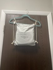 Never Used Gray Bamboo And Linen Ring Sling Baby Carrier By Nalakai