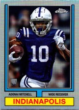 2024 Topps Chrome #74TF-9 Adonai Mitchell 1974 Topps Football
