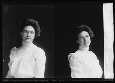 Photo:Miss M.E. Zell Portrait 1901-1903